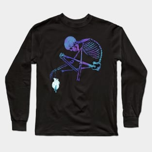 Galaxy skeleton Long Sleeve T-Shirt